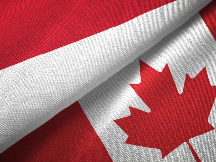 캐나다-인도네시아 무역 관계/국기