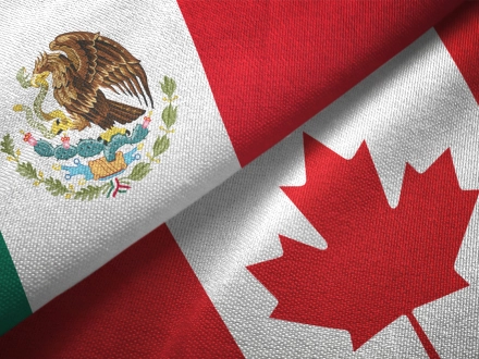캐나다-멕시코 무역 관계/국기