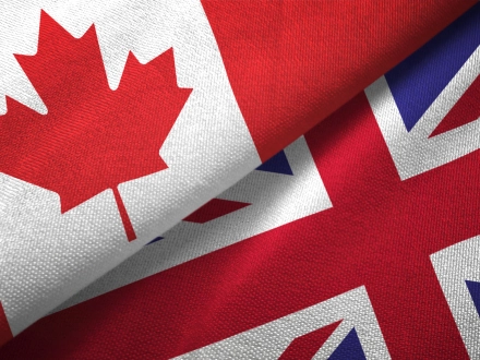 캐나다-영국 무역 관계/국기