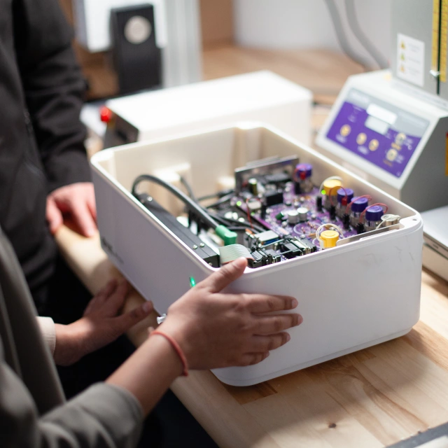 빅토리아 Starfish Medical에서의 외함 접사